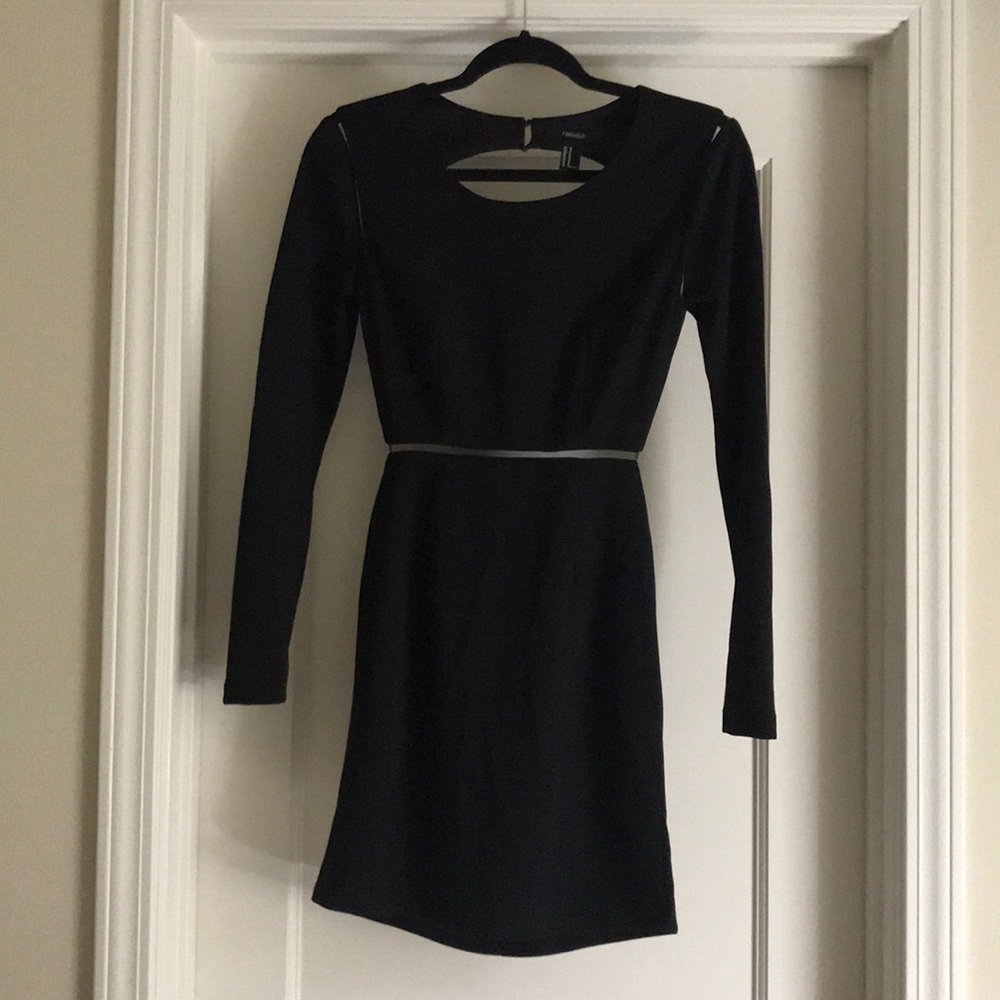 Forever 21 Cutout Sheer Detailed Mini dress